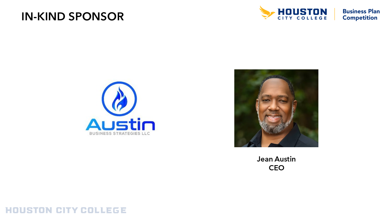 Austin Business Strategies 2026 Business Plan Competition In-Kind Prize Sponsor