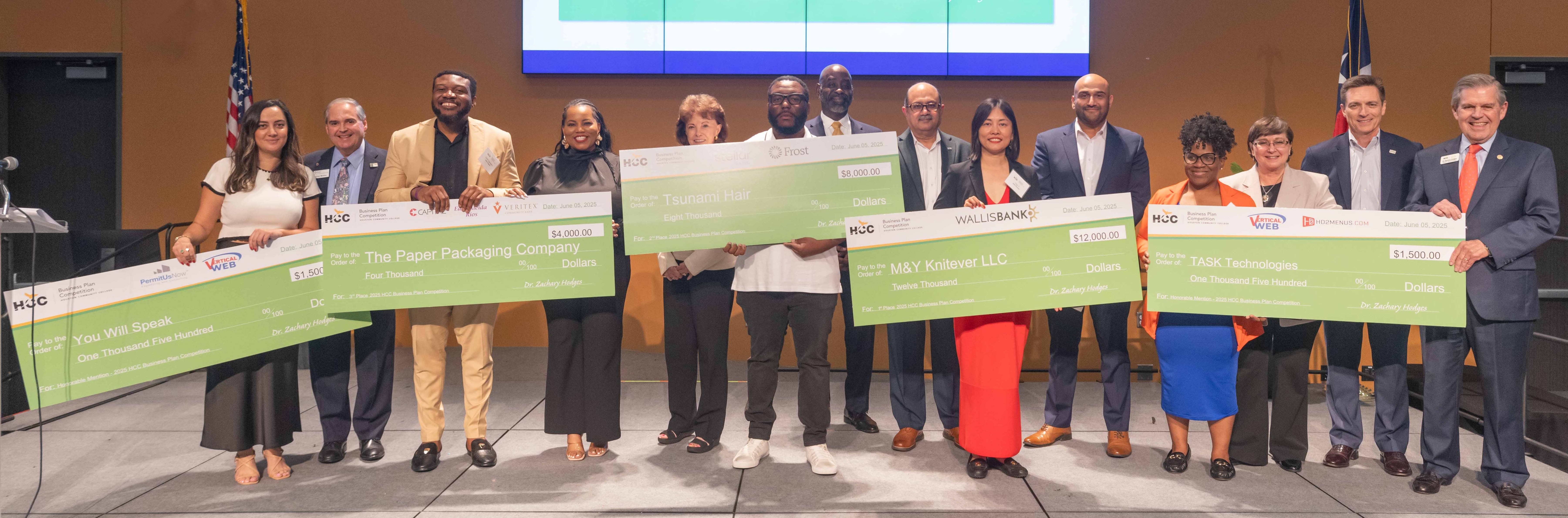 2025 HCC Business Plan Competition Finalists Picture